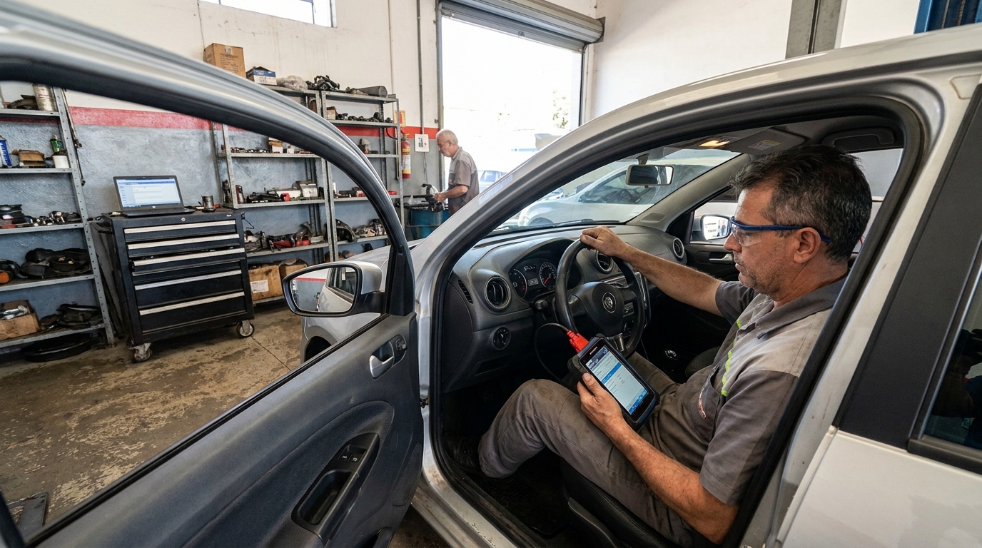 Reset de Airbag profissional na Asa Norte‑DF